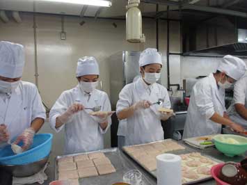 ホテル厨房実習